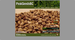 Desktop Screenshot of peakseedsbc.com