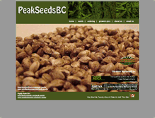 Tablet Screenshot of peakseedsbc.com